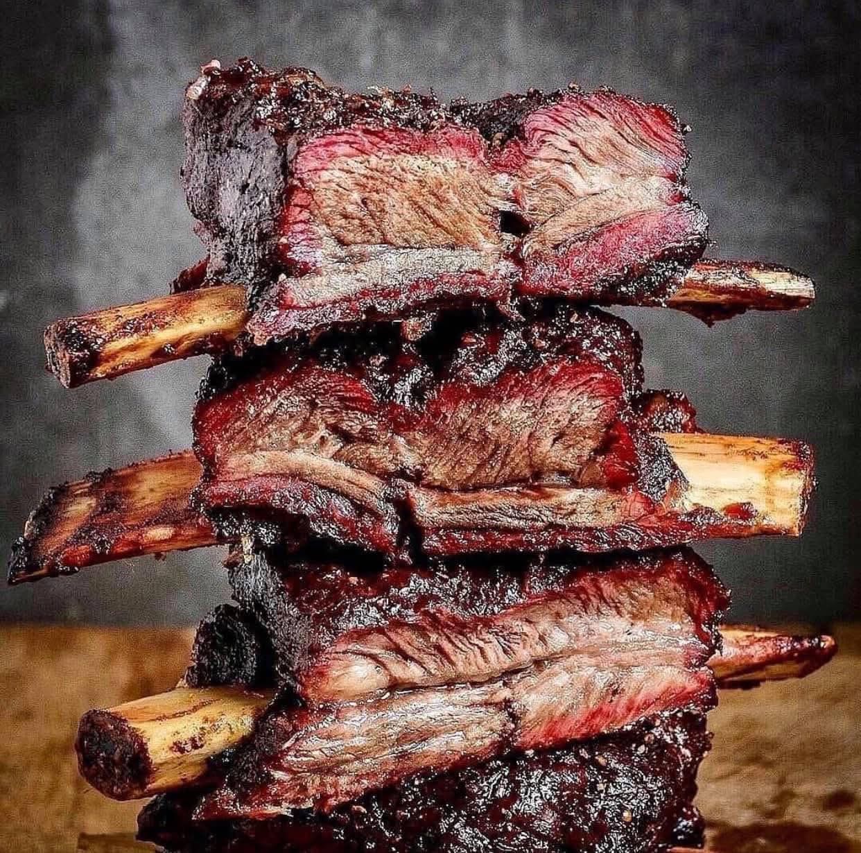 اسادو عجل طازج مدخن وز برباني او مندي