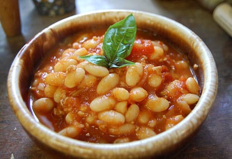 شوربه فاصولياء بيضاء