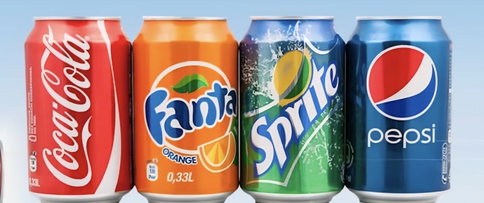 تشكيلة مشربات غازيه بارده