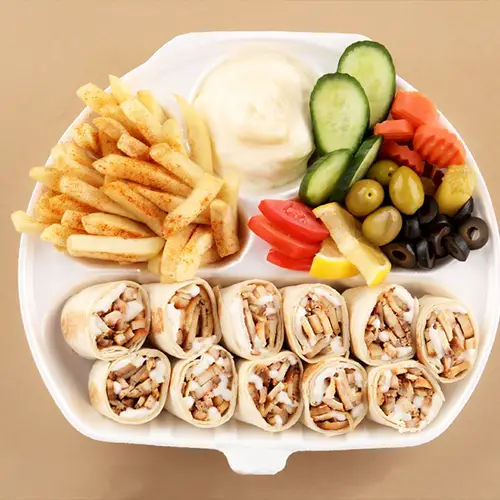 شاورما عربي مقطع